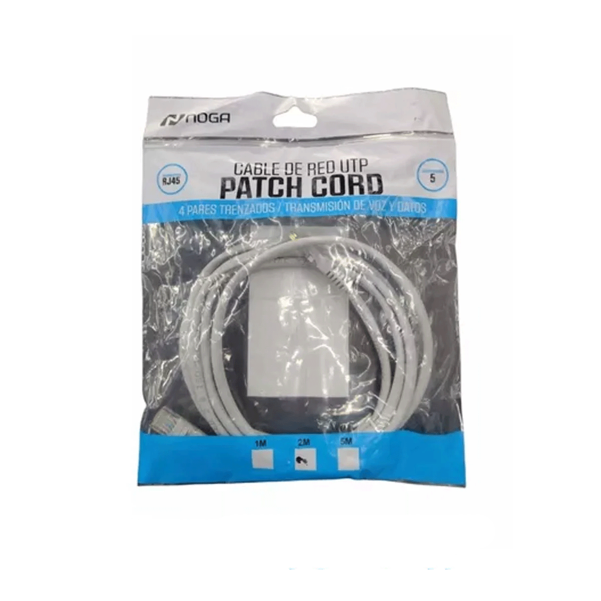 Cable de Red UTP Patch Cord 2 mts Noga