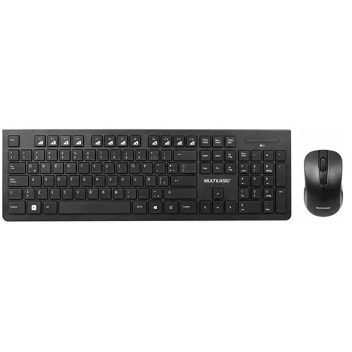 Combo Teclado Slim y Mouse Inalambrico Multilaser TC-502 - Image 2