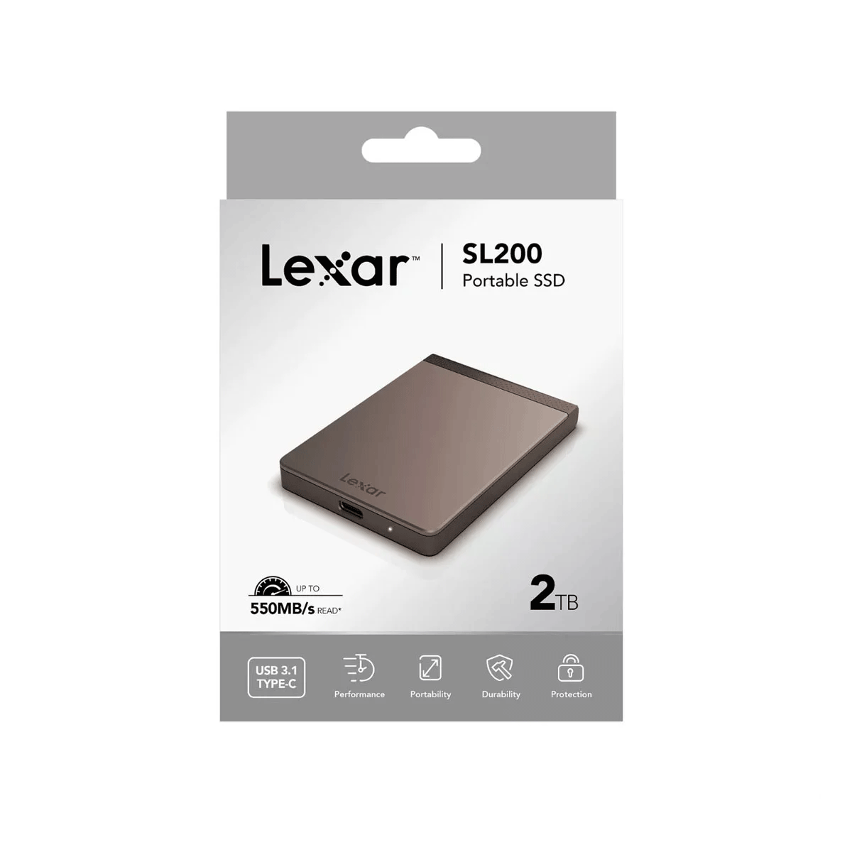 Disco externo SSD Lexar 2Tb (LSL200X002T-RNNNU)