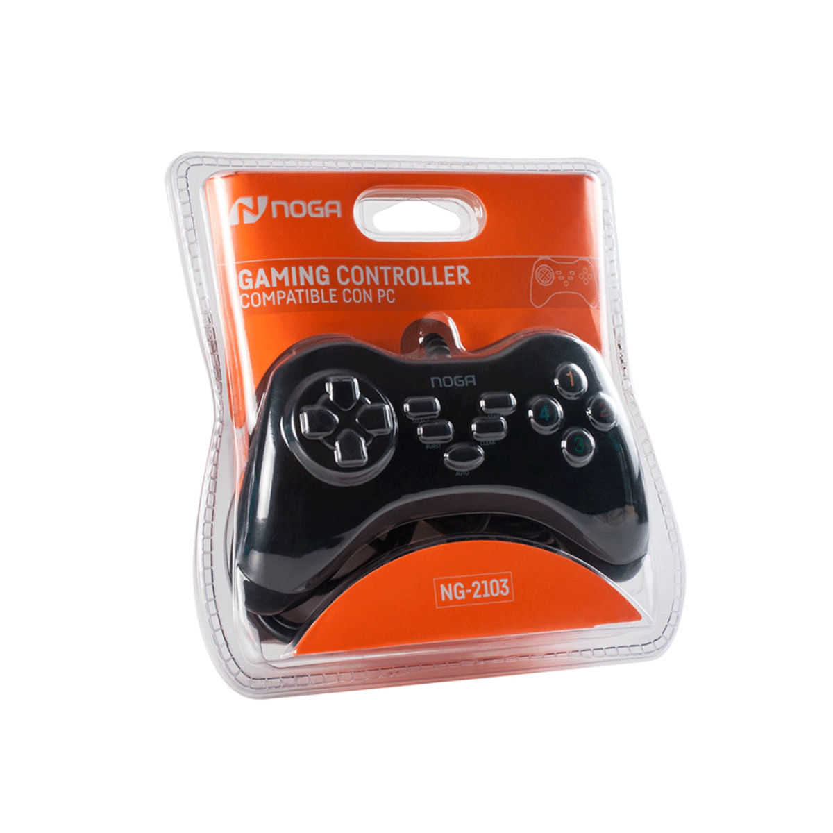 Joystick Noga NG-2103 - PC - Digital con cable - Negro - Image 4