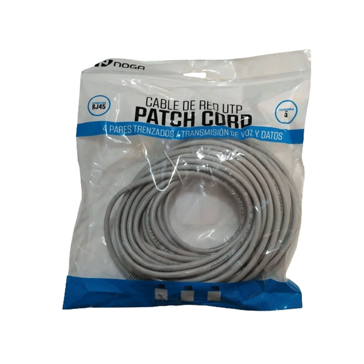 Cable de Red UTP Patch Cord 10mts Noga