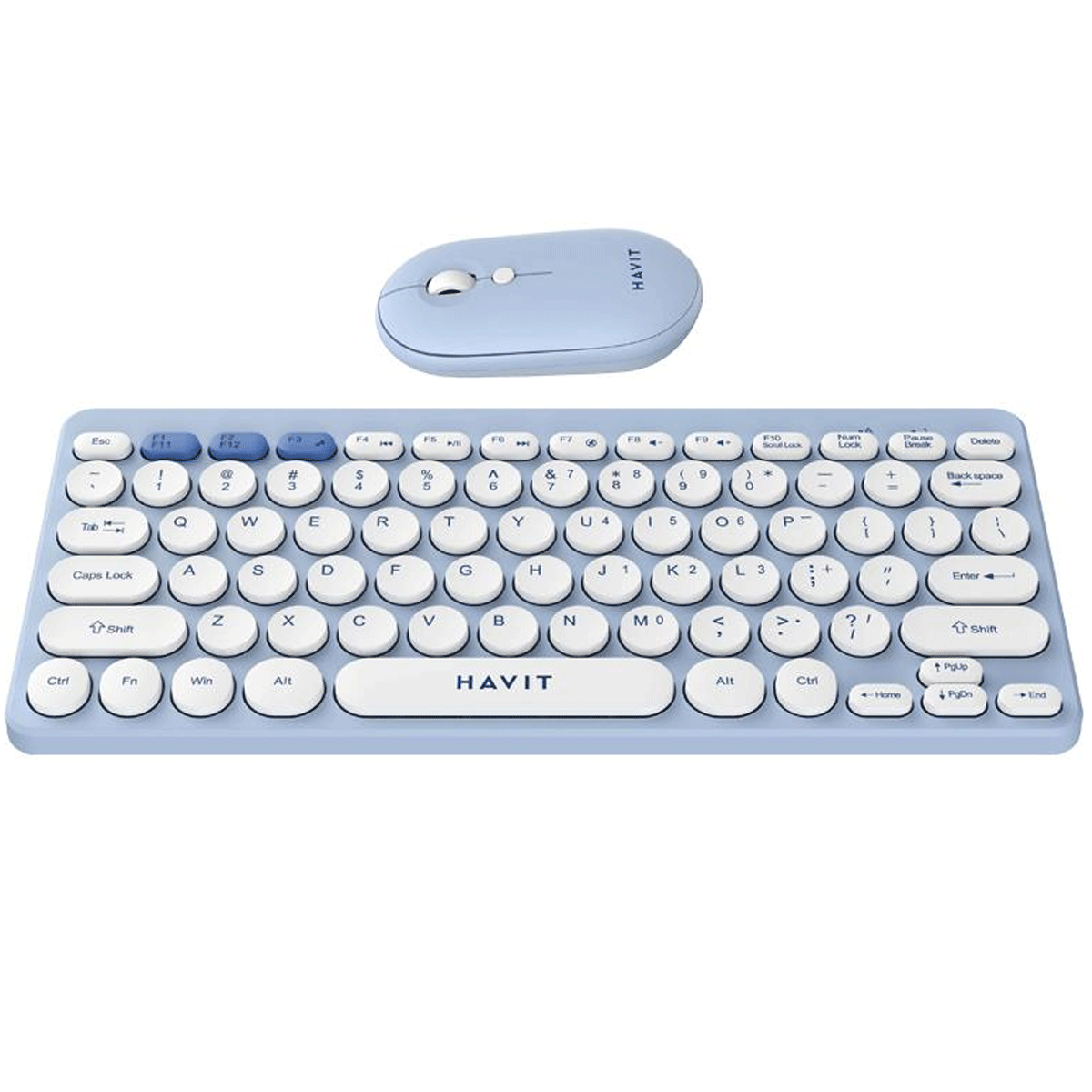 Combo Teclado y Mouse Inalambricos Havit KB279 - Image 2