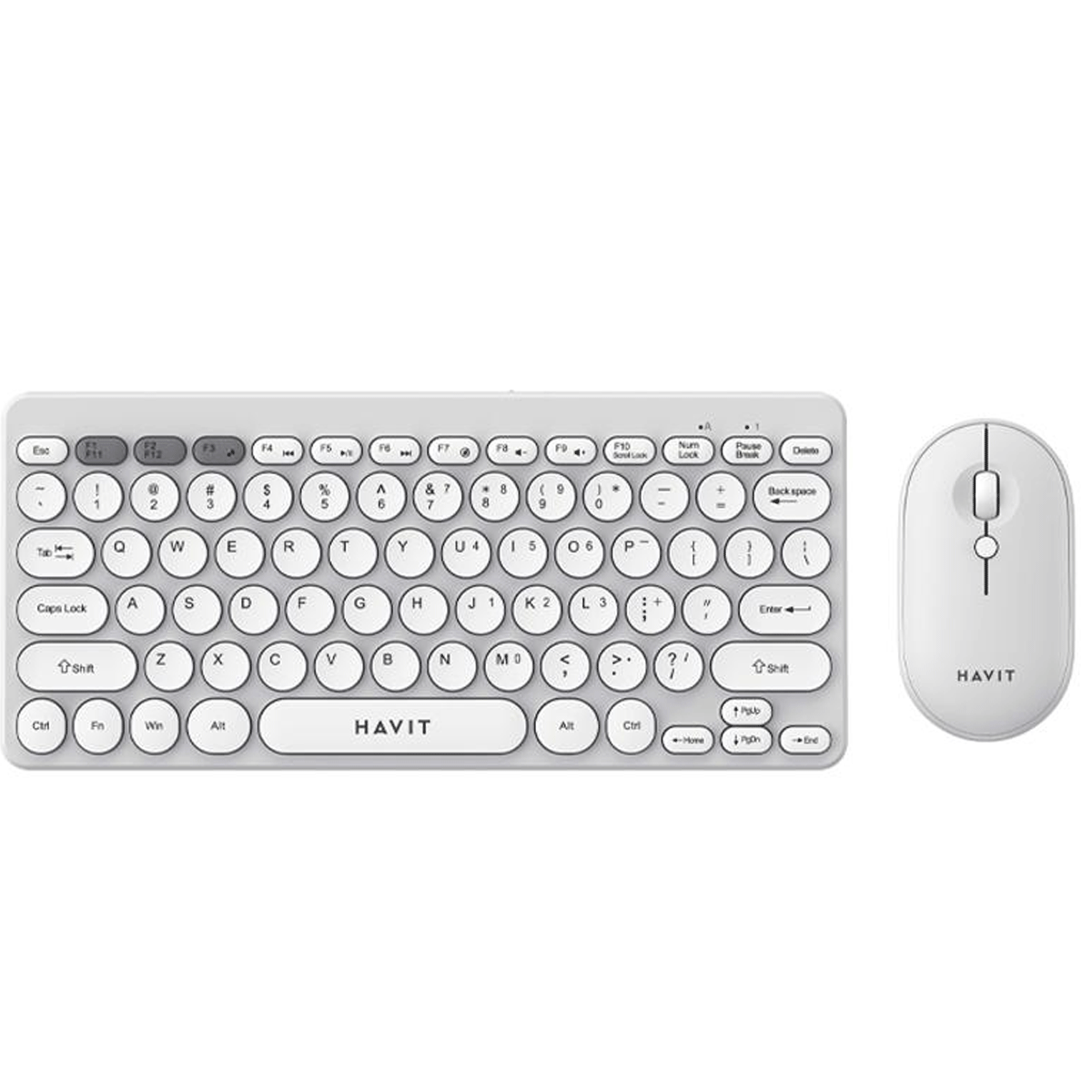 Combo Teclado y Mouse Inalambricos Havit KB279 - Image 4