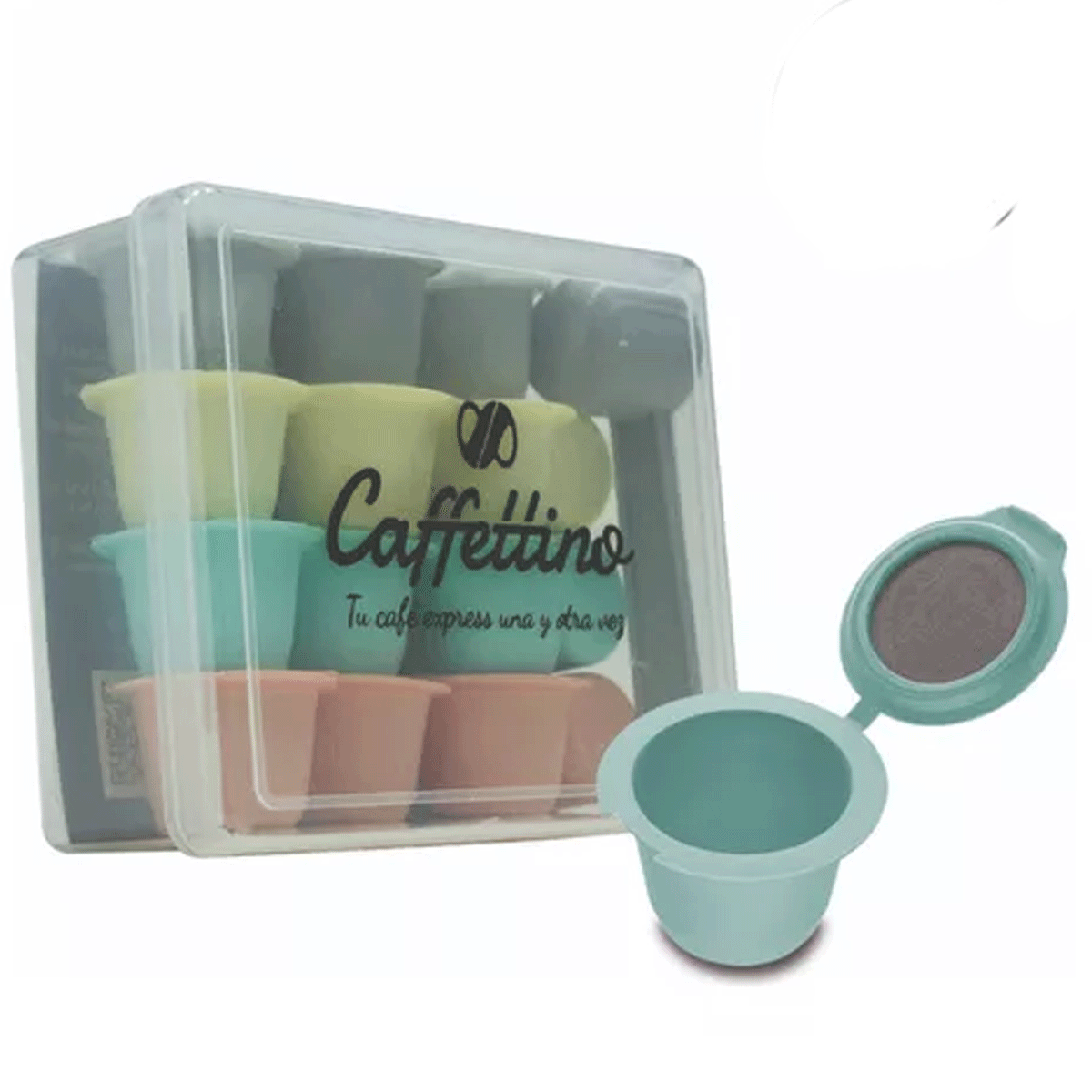 Kits capsulas recargables p/Nespresso x 12 Caffettino - Image 2