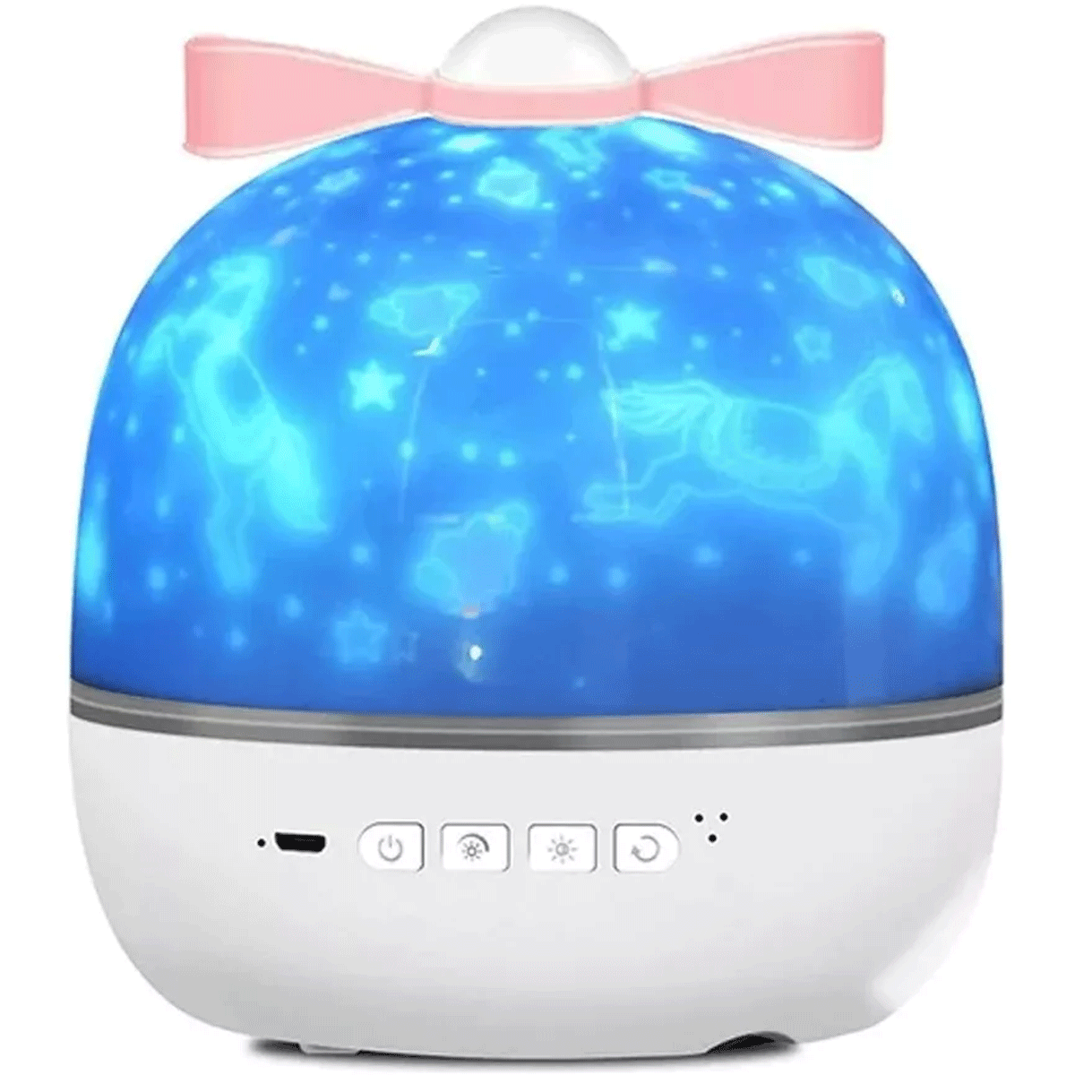 Lampara Velador 360° Proyector Led Suono