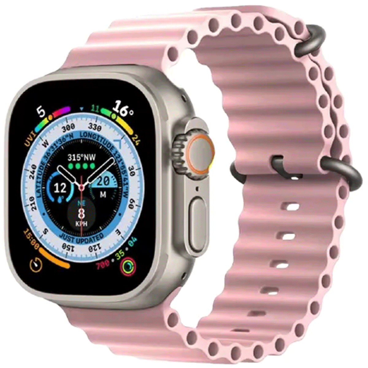 Set Smartwatch y Auriculares con 7 mallas intercambiables TH7-1