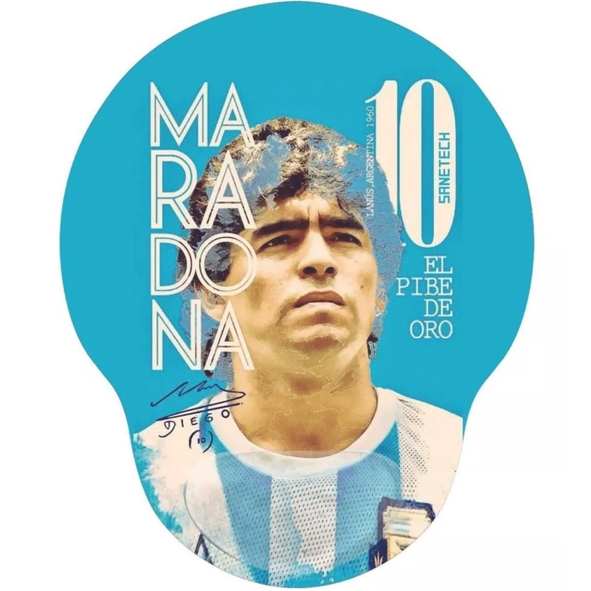 Mouse Pad con gel Santech