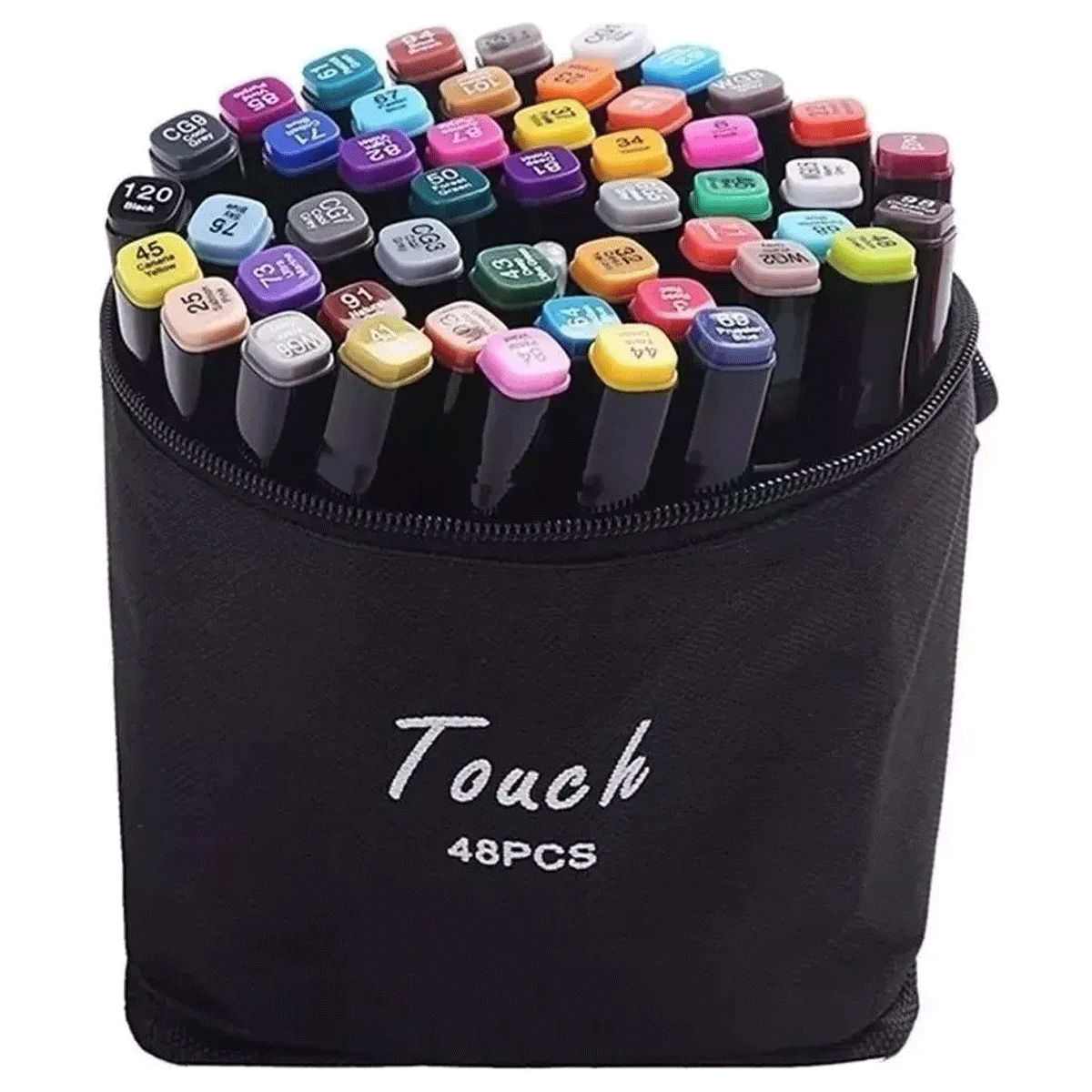 Marcadores Doble Punta x48 PCS MKB-48