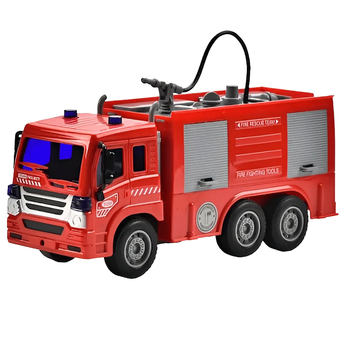 Camion de Rescate Bomberos con Control Remoto s/ Guia