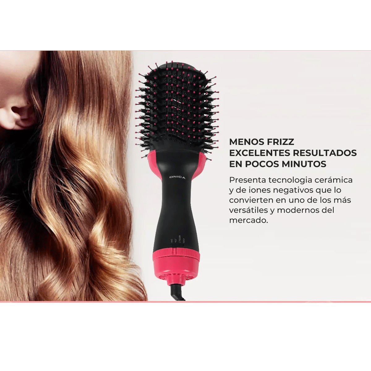 Cepillo Alisador de Pelo Onica OA-CP202 - Image 3