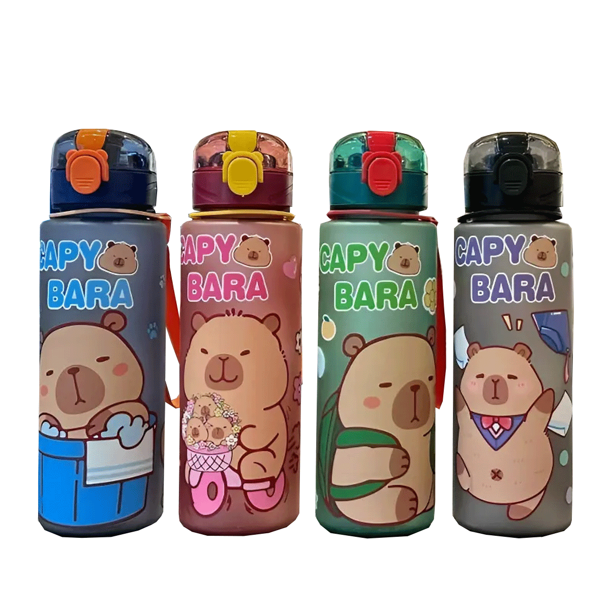 Botella de Plastico 700ml Capybara
