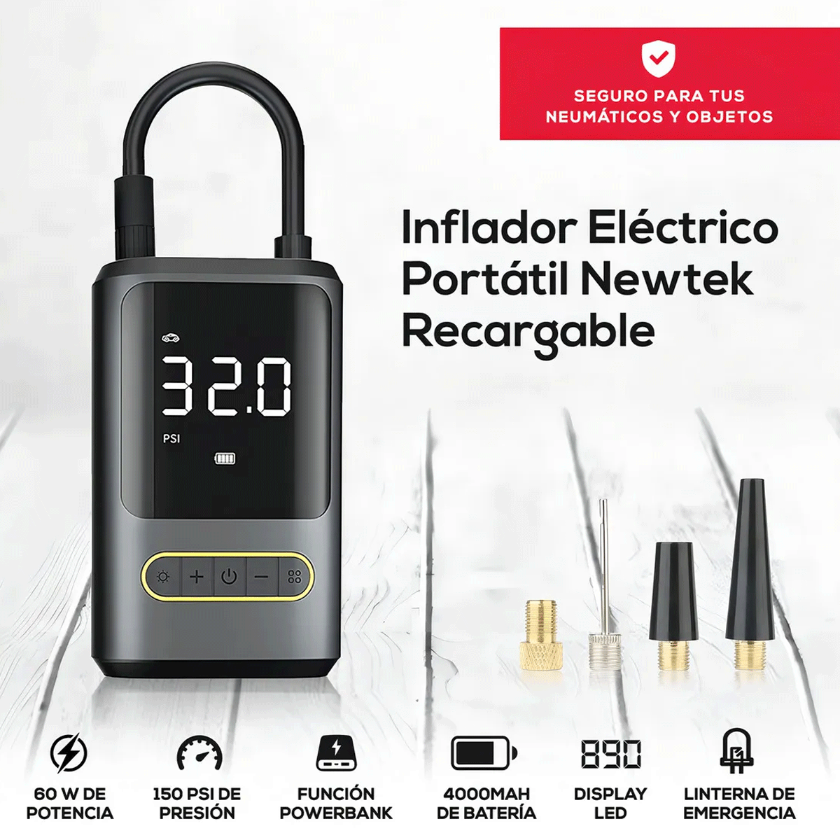 Compresor de aire Portable Nitsuk CDA-1 - Image 2