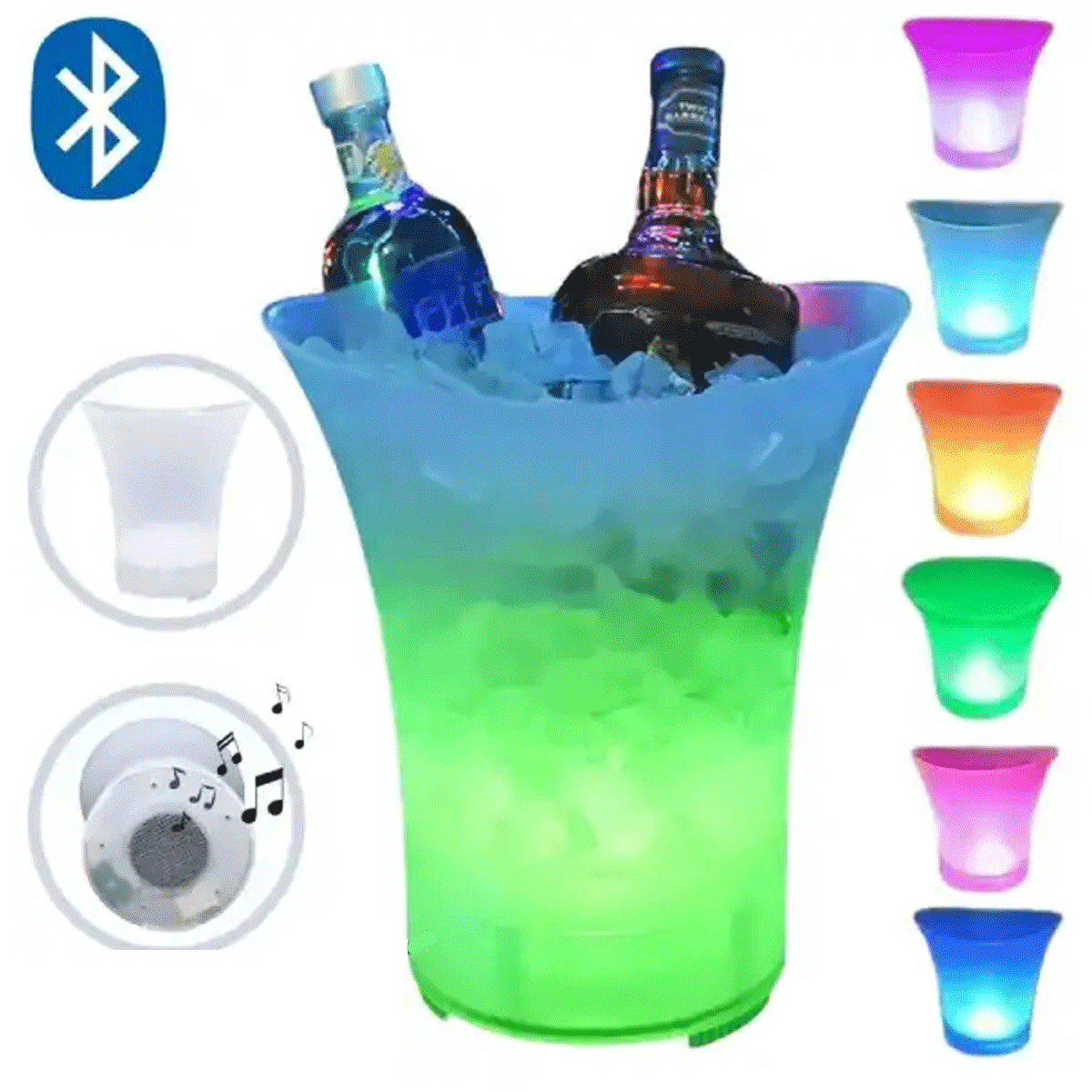 Frapera Con Parlante RGB BT Greatnice GTS-2263 - Image 2
