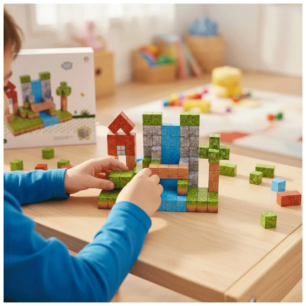 Bloques Magneticos Minecraft 64pcs Nitsuk MC-SEI4 - Image 2