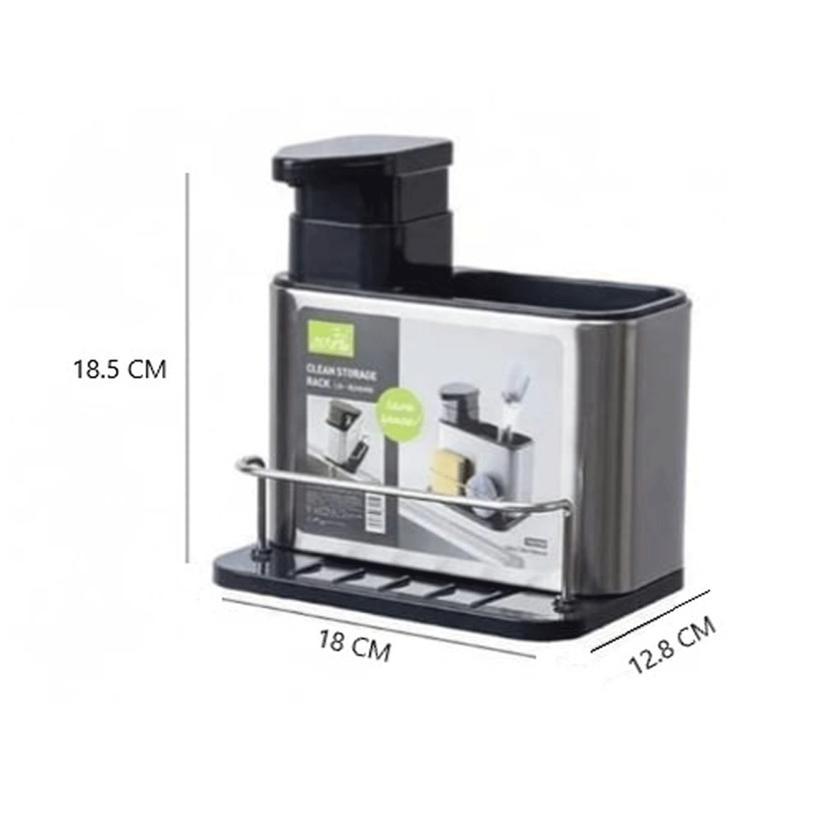 Dispenser De Detergente con Porta Esponja BJ-189