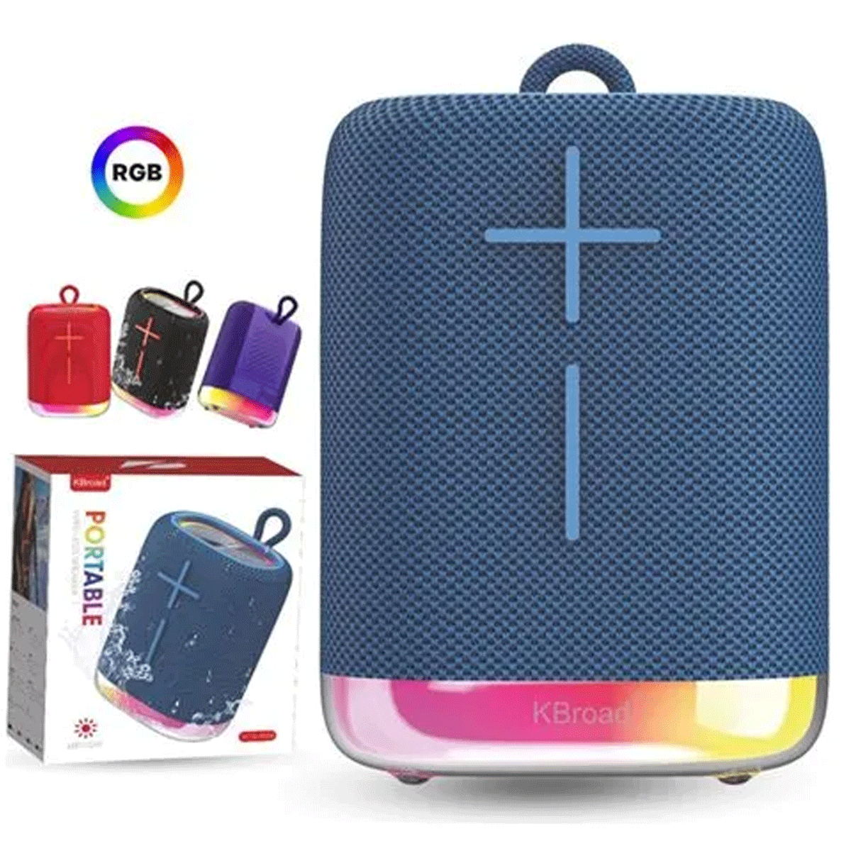 Parlante Portatil BT RGB KBroad KTS-1828