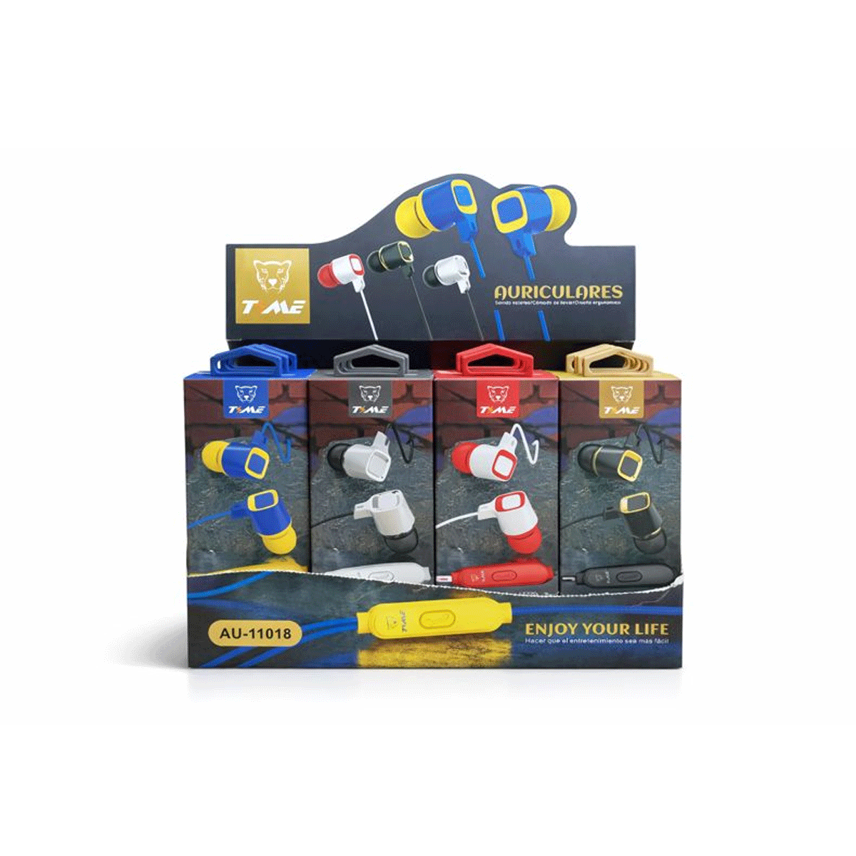 Auriculares con cable AUX Time AU-11018 - Image 2
