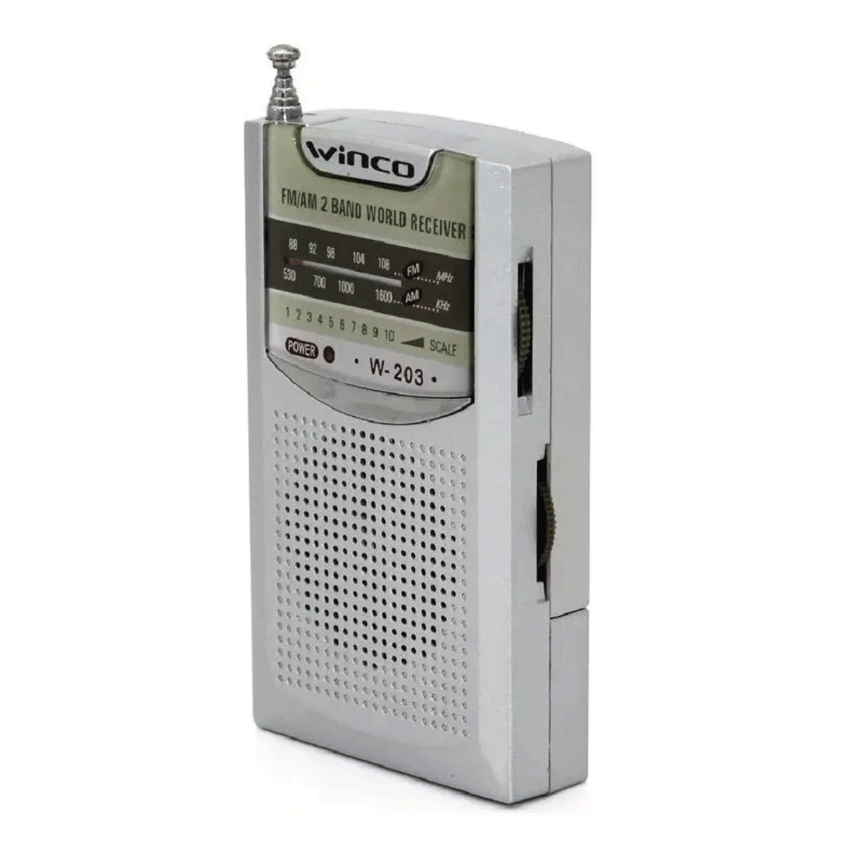 Radio Portátil AM/FM a Pilas AAA WINCO W-203 - Image 3