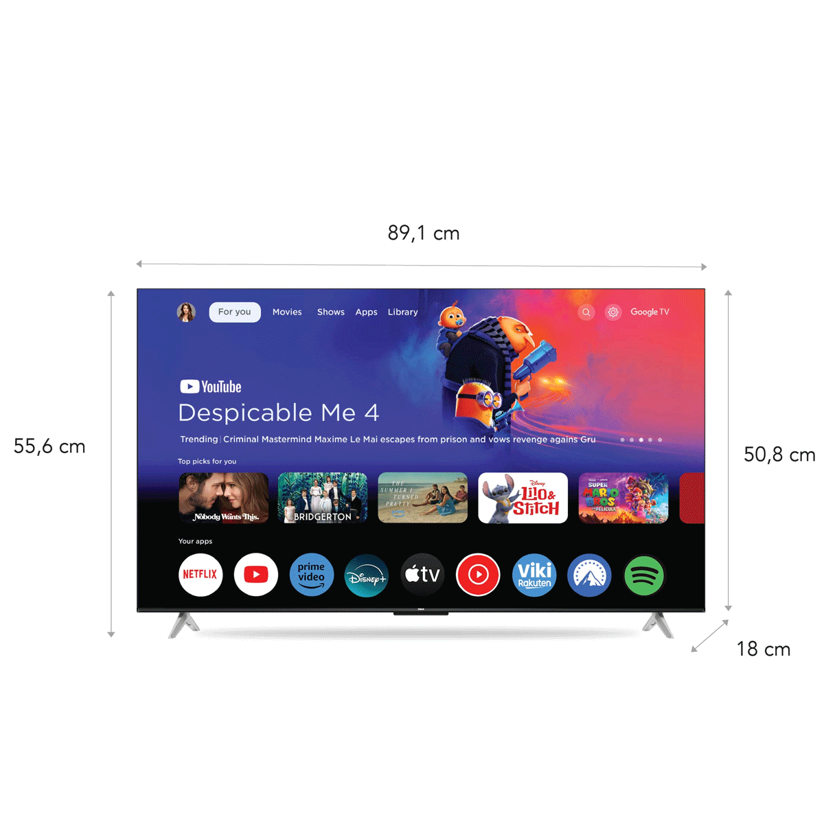 RCA Smart TV 40" Full HD Android R40GL100 - Image 2