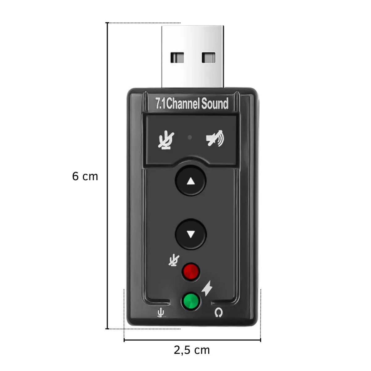 Placa de Sonido USB Plug&Play TIME - Image 4