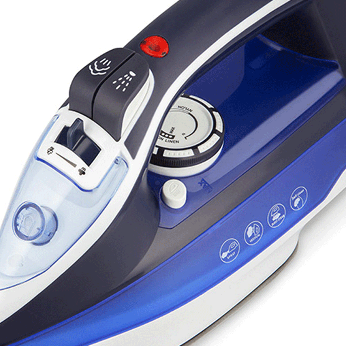 Plancha a Vapor 2000W WINCO W-34 - Image 4