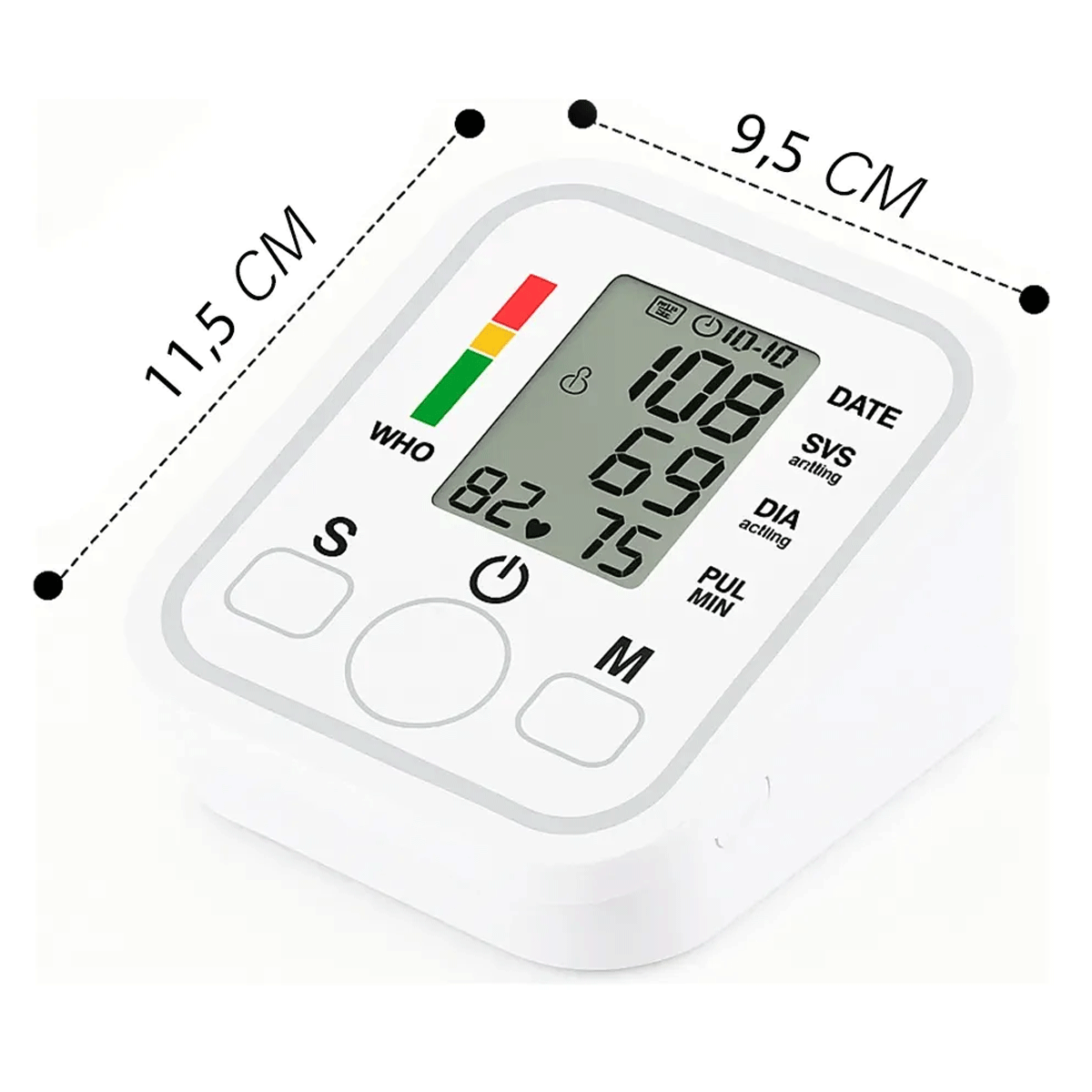 Tensiómetro Digital de Brazo a Pilas BM-8 - Image 3
