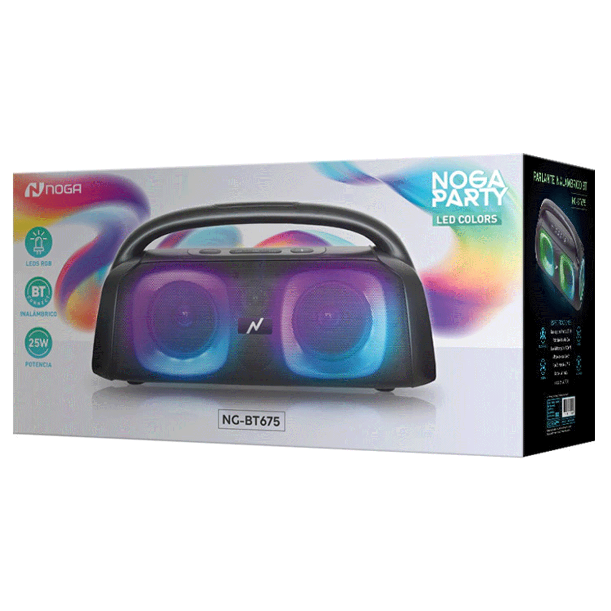 Parlante Inalámbrico NOGA NGL-BT675 - Image 3