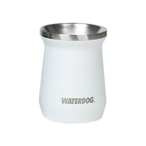 Mate acero inoxidable Waterdog 160cm3 (blanco)