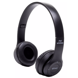 Auriculares Inalambrico BT P47 Negro Suono
