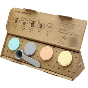 Capsulas recargables p/Nespresso x 4 Caffettino
