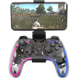 Joystick Transparente RGB Inalambrico Havit G158BT