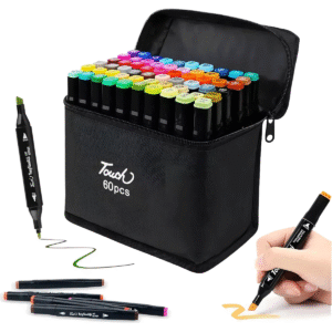 Marcadores Doble Punta x60 PCS MKB-60