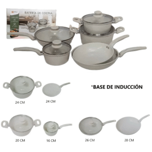 Set de Ollas 10 Piezas Oryx OR-CK100