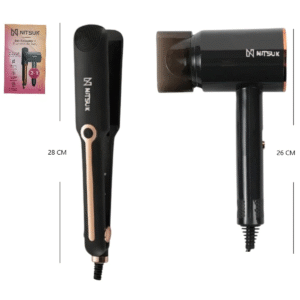 Set de Secador + Plancha de pelo Nitsuk SKD-4