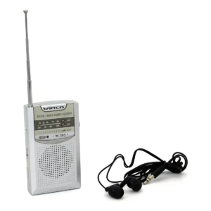 Radio Portátil AM/FM a Pilas AAA WINCO W-203