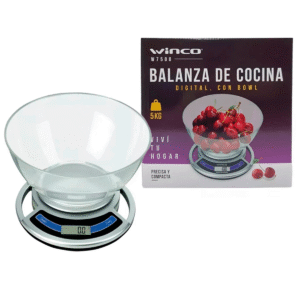 Balanza de Cocina Digital con Bowl WINCO W7500