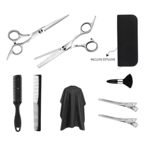 Kit de Tijeras Profesionales Barberia