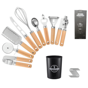 Set de Utensillos de Metal 9Pcs HQ-55