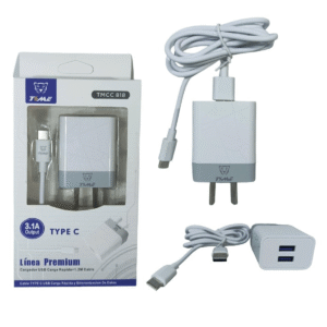 Cargador Time 3.1 USB-A a USC-C con Cable TMCC818