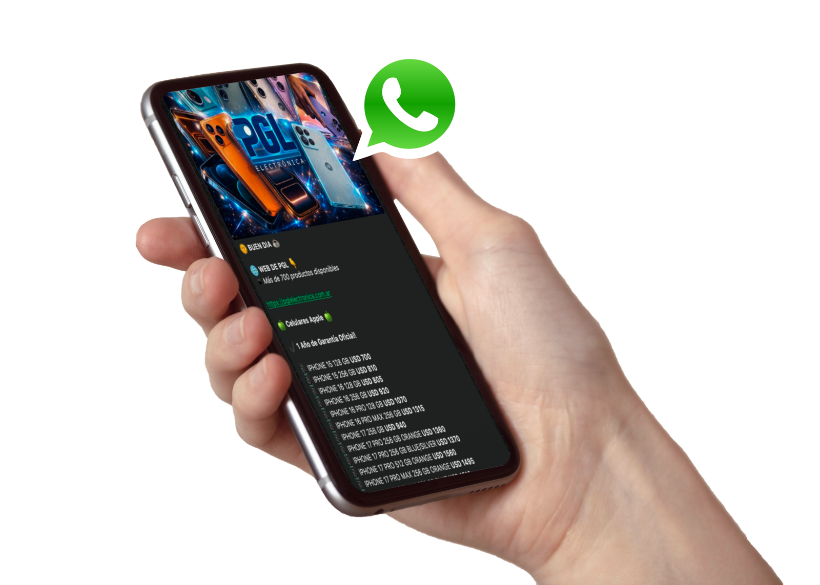 Sumate a nuestros canales de WhatsApp