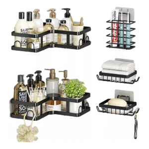 Set Organizador de Ducha Esquinero 5pcs HOG0592