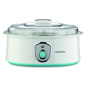 Yogurtera 7 Vasos de Vidrio 180ML Winco W-630