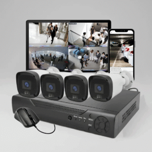 Kit de Videovigilancia HD 1080p OM CCTV-4W