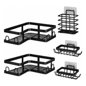 Set Organizador de Ducha Esquinero 5 Piezas Melech-858
