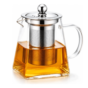 Tetera de Vidrio 550ml con Infusor Melech-767